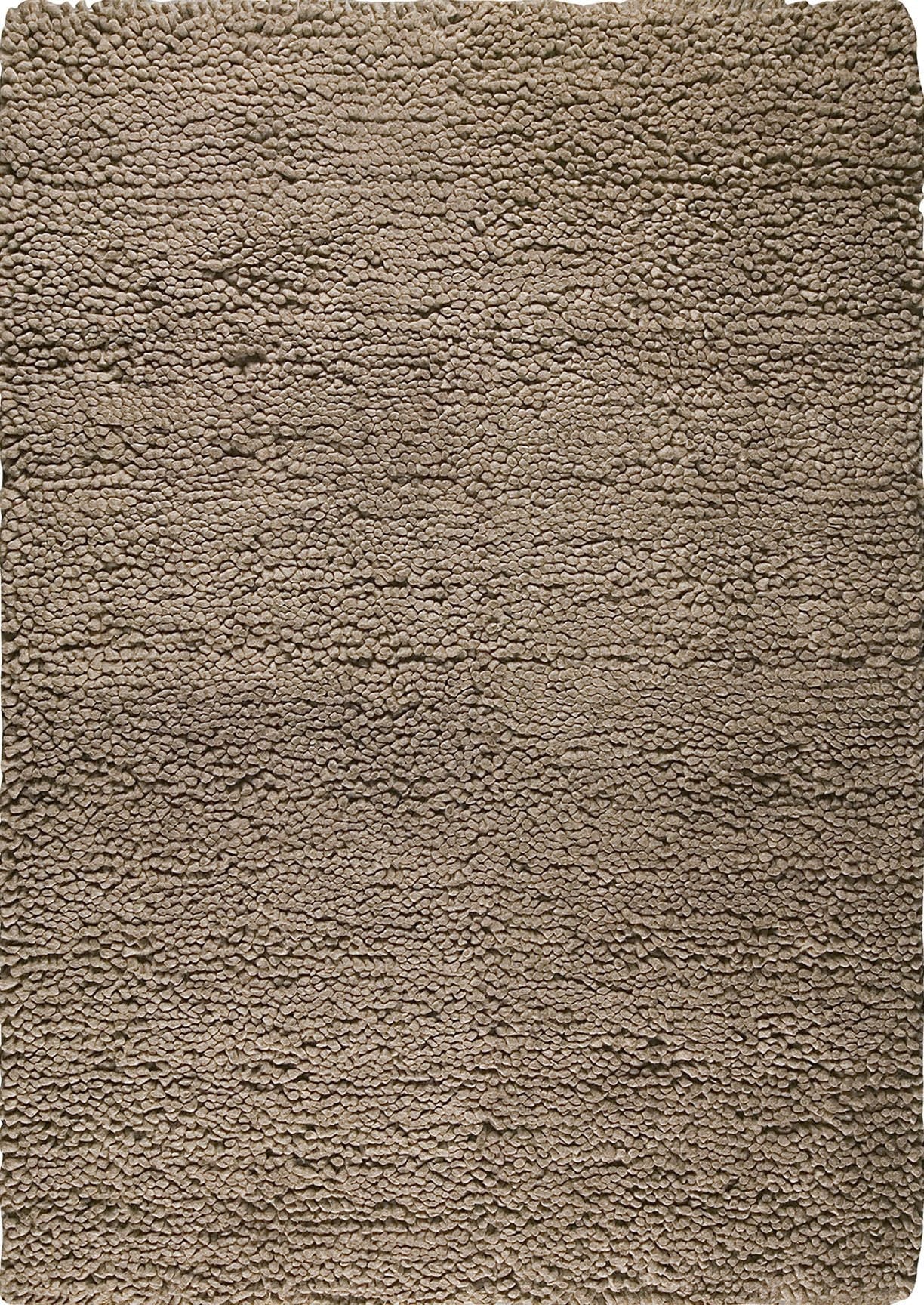 Hand-Woven Shaggy Feel Berber FD-3 Beige Area Rug Carpet