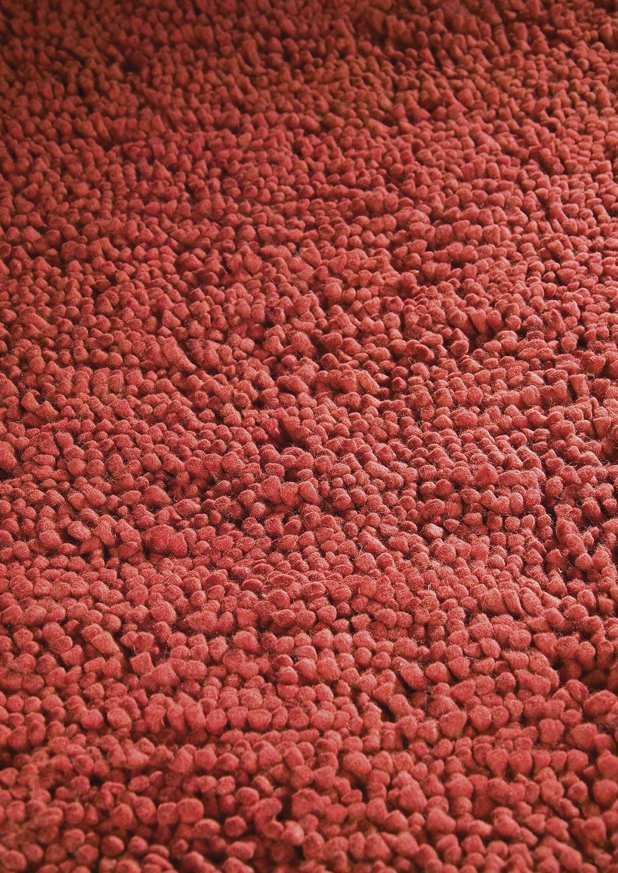 Hand-Woven Shaggy Feel Berber FD-5 Red Area Rug Carpet