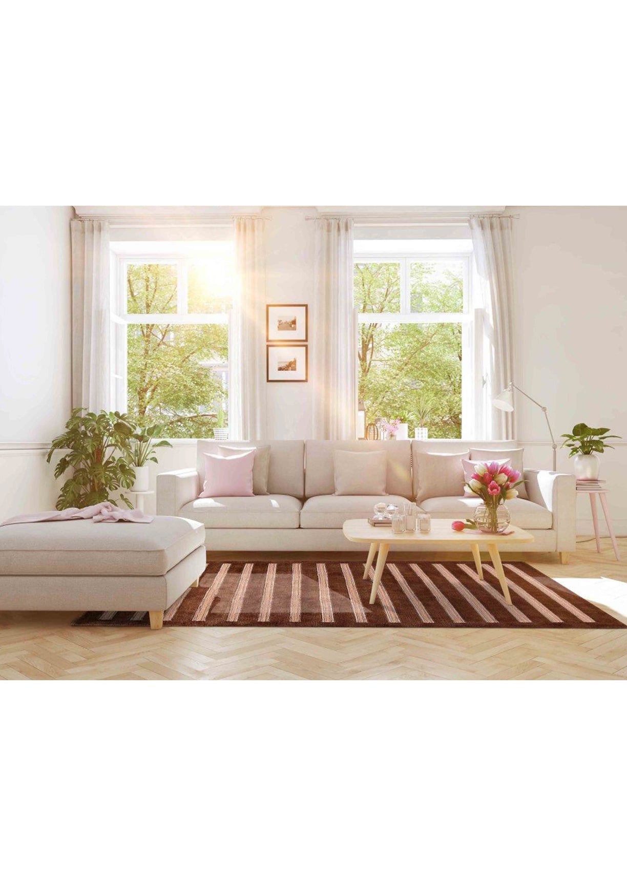 Hand knotted Rug, Brown Rug, area rug, black rug, black and white area rug, area rug for bedroom, area rug for living room