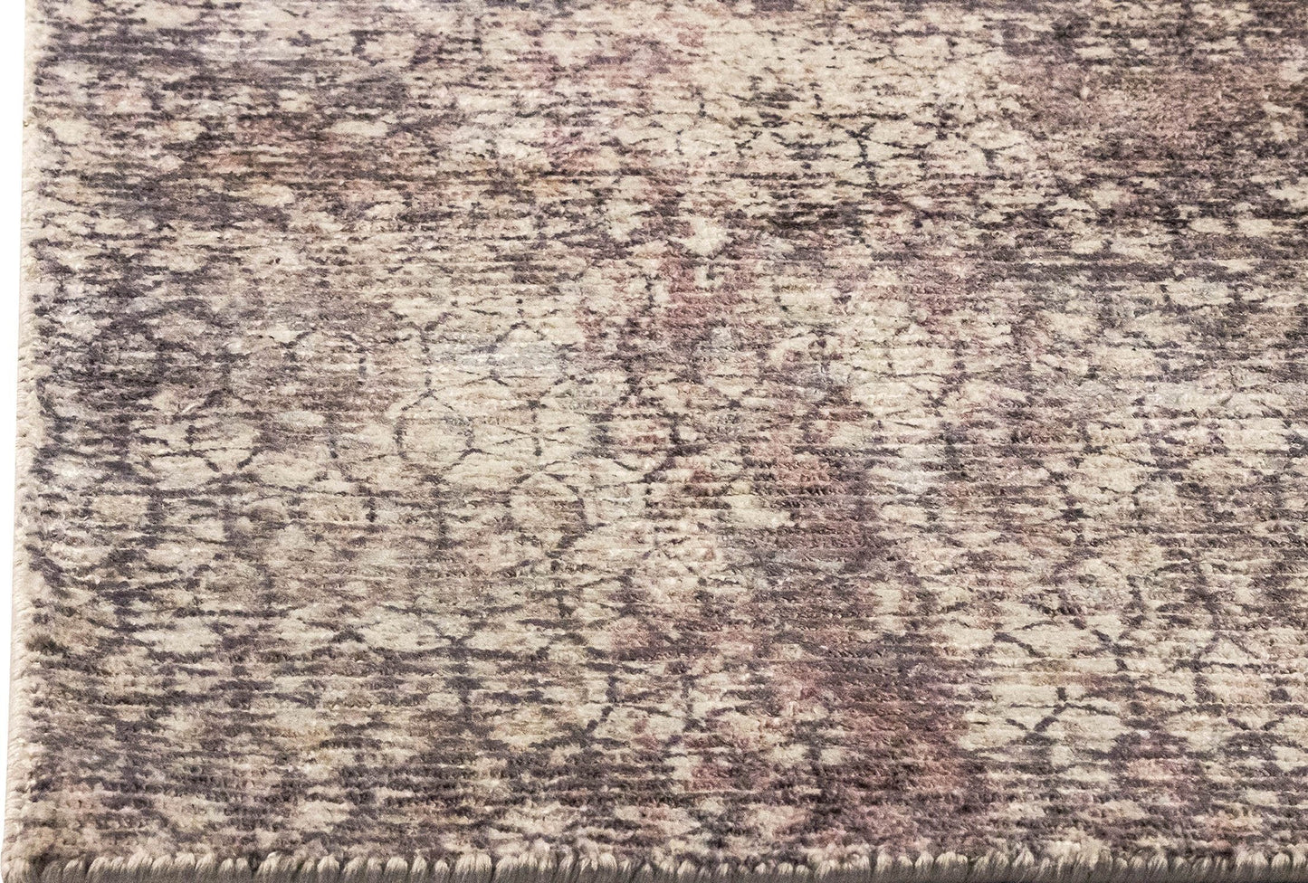 Transitional contemporary Shah Monza Grey/Beige Area Rug Carpet
