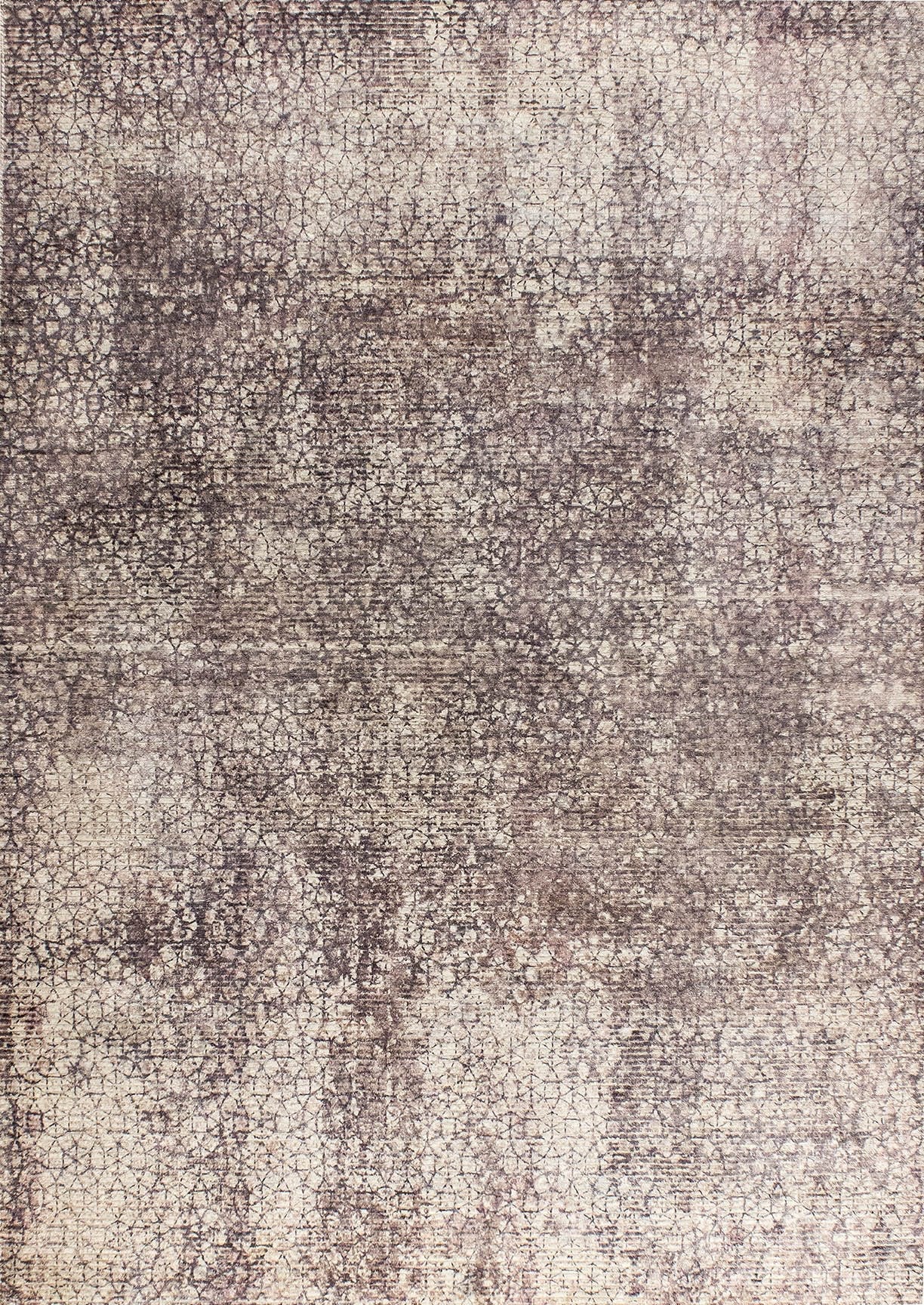 Transitional contemporary Shah Monza Grey/Beige Area Rug Carpet