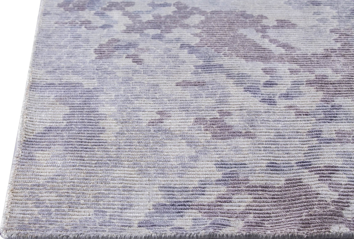 Modern Contemporary Medallion Shah Omaha Grey/Blue Area Rug Carpet