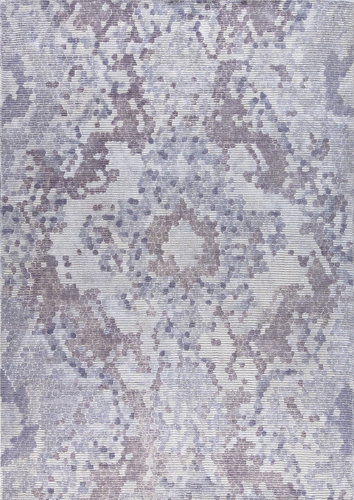 Modern Contemporary Medallion Shah Omaha Grey/Blue Area Rug Carpet