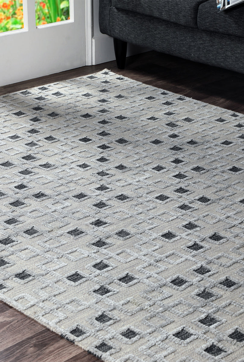 Wako Pamona Grey Area Rug