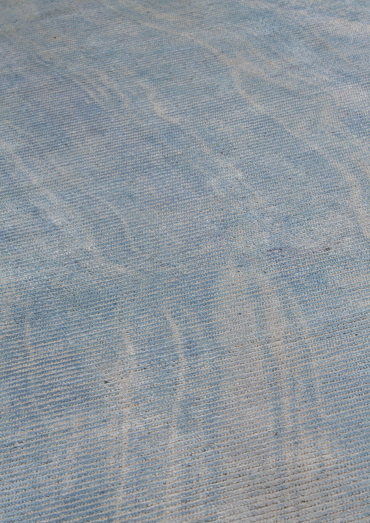 Contemporary Modern Stylist Shah Reno Blue Area Rug Carpet