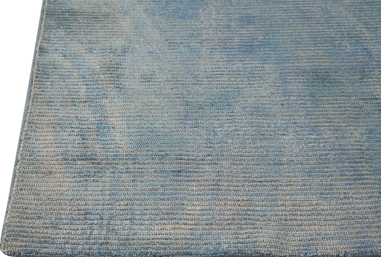 Contemporary Modern Stylist Shah Reno Blue Area Rug Carpet