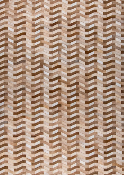 Luxury Geometric Contemporary Handmade Leather Gau Hydra White/Grey Area Rug Carpet, luxury area rug, contemporary area rug, handmade rugs, leather area rugs, beige area rugs, brown area rugs