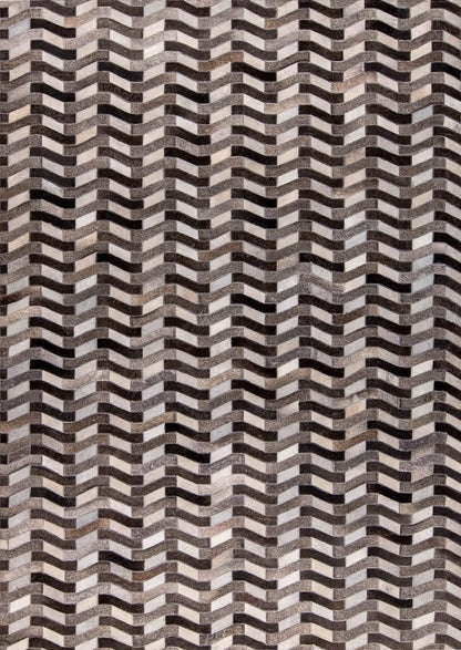 Luxury Geometric Contemporary Handmade Leather Gau Algedi Grey Area Rug Carpet, luxury area rug, contemporary area rug, handmade rugs, leather area rugs, beige area rugs, brown area rugs