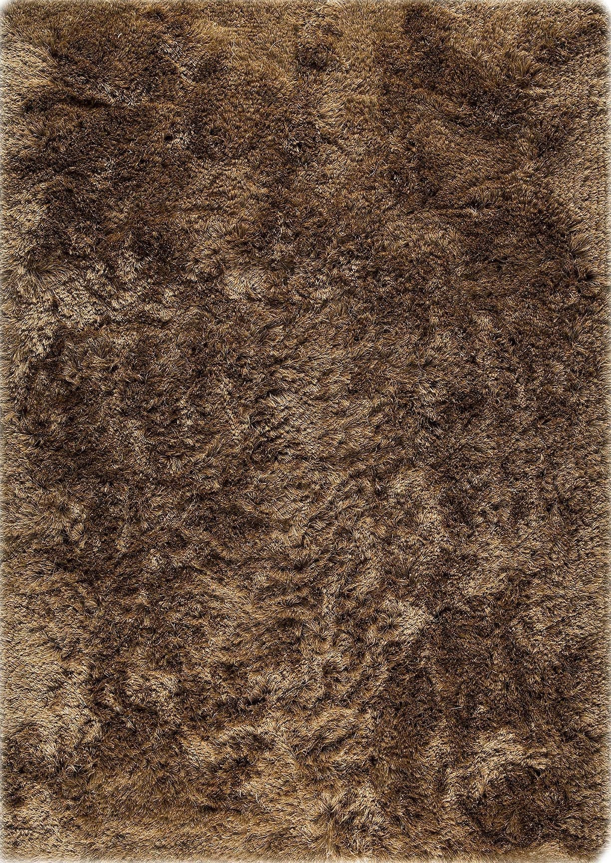 Luxury Soft and Silky Dubai Shaggy Hazelnut Area Rug Carpet