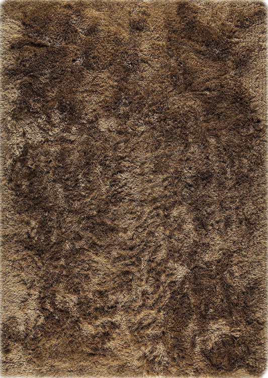 Luxury Soft and Silky Dubai Shaggy Hazelnut Area Rug Carpet