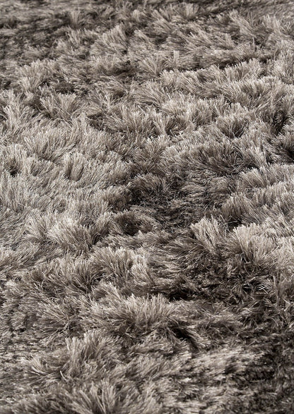 Luxury Soft and Silky Dubai Shaggy Silver Area Rug Carpet,silver rug, silver shag rug, modern silver rug, black and silver rug