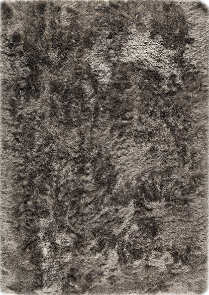 Luxury Soft and Silky Dubai Shaggy Silver Area Rug Carpet,silver rug, silver shag rug, modern silver rug, black and silver rug