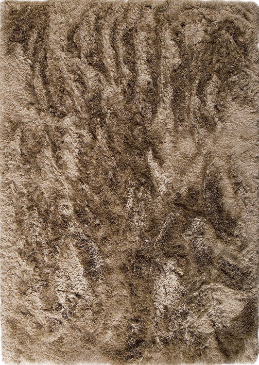 Luxury Soft and Silky Dubai Shaggy Tiramisu Area Rug Carpet