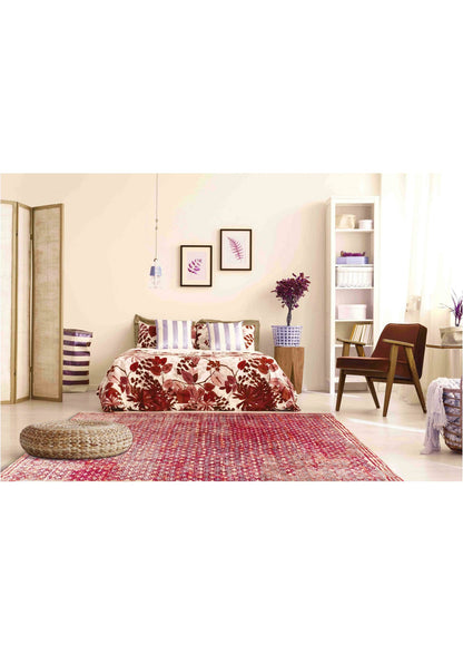 Contemporary, Red rug, area rug, black rug, black and white area  rug, area rug for  bedroom, area rug for living room, 5x7 rug in USA, round rug
