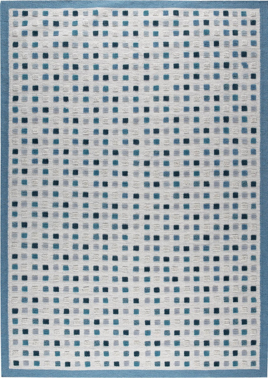 Hand-Woven High Low Geometric Border Khema1 Turquoise Area Rug Carpet,turquoise area rugs