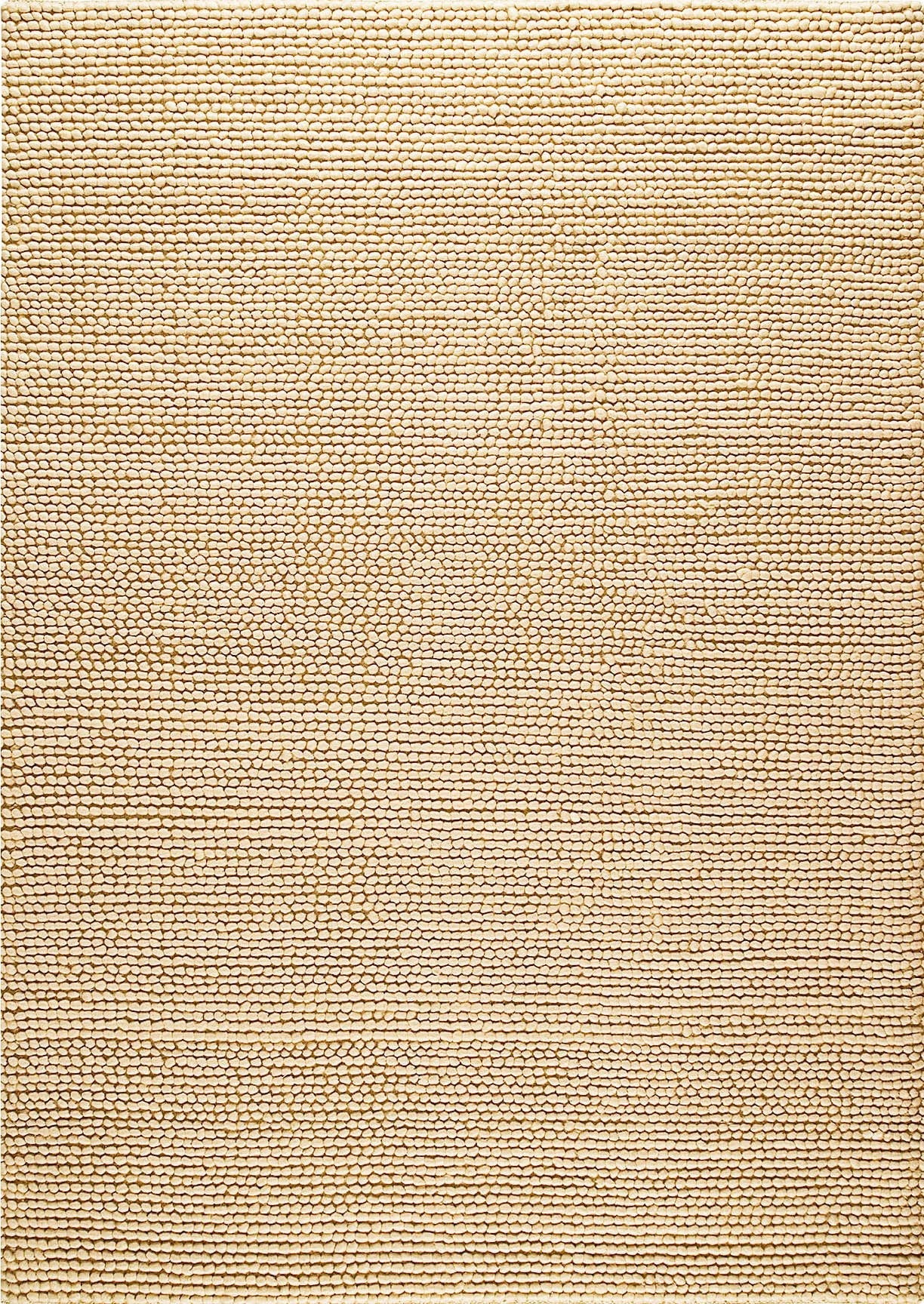 Hand-Woven Loop Texture look Ladhak Beige Area Rug Carpet