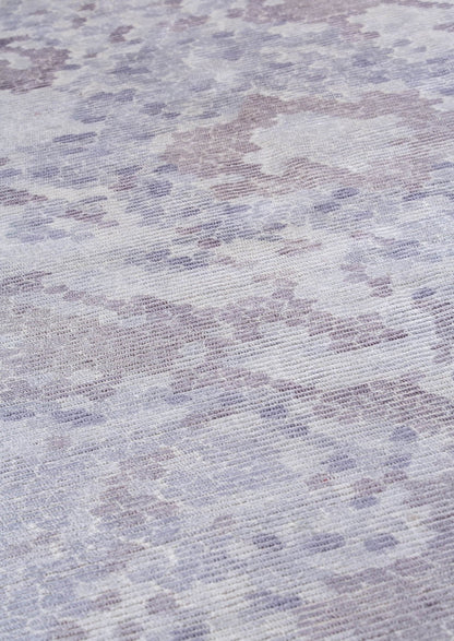 Modern Contemporary Medallion Shah Omaha Grey/Blue Area Rug Carpet