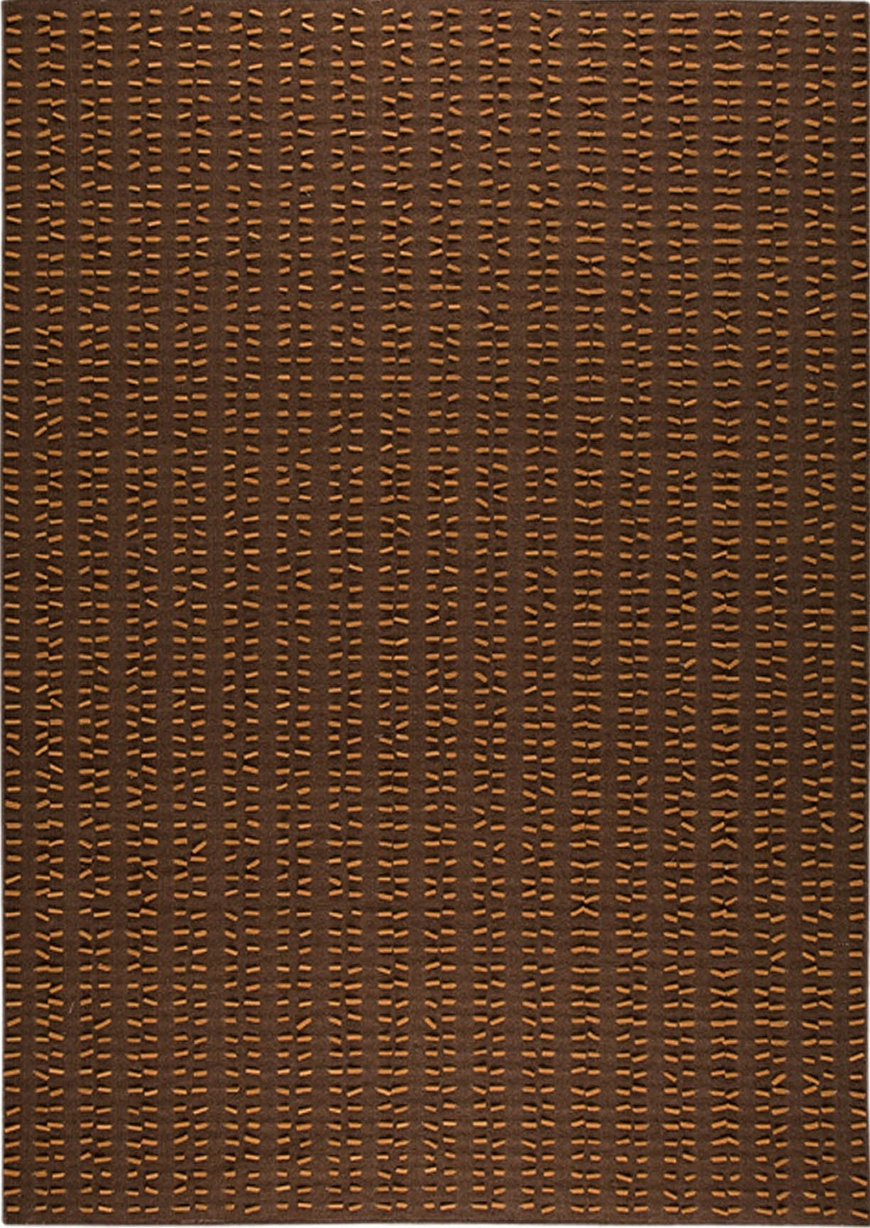 Hand Woven Textured Kea Palmdale Brown Area Rug Carpet