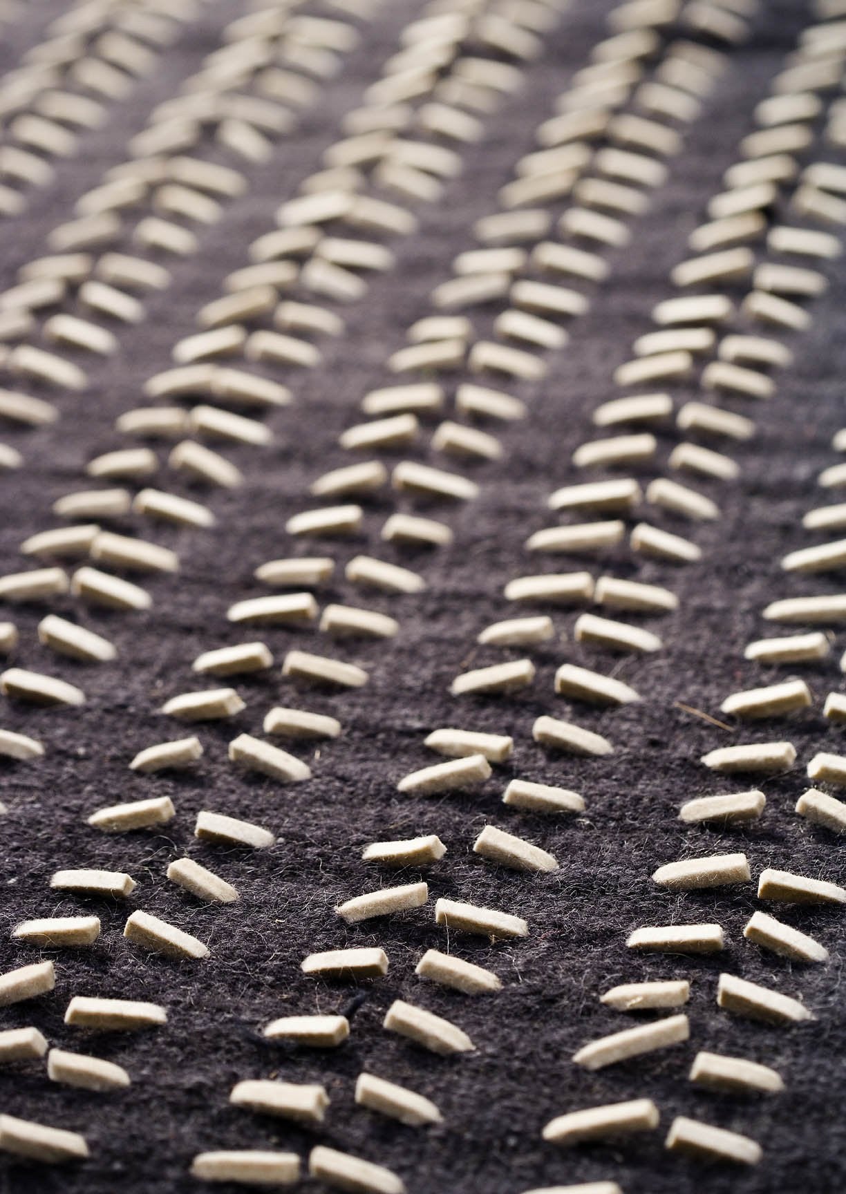 Hand Woven Textured Kea Palmdale Charcoal/White Area Rug Carpet