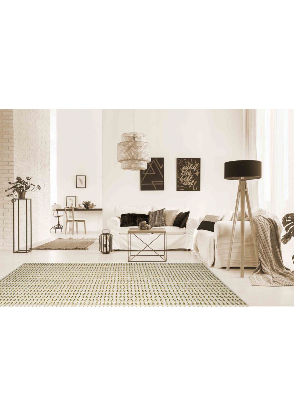 Hand Woven Area Rug, White Rug, Green Rug, Area rug, living room for area rug, bedroom for area rug, Persian rug, cowhide rug, 5x7 rug, washable rug