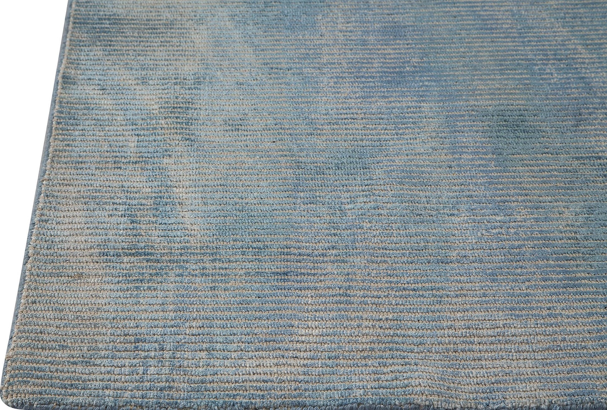 Contemporary Modern Stylist  Shah Reno Blue Area Rug Carpet