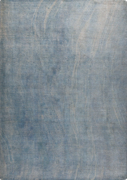 Contemporary Modern Stylist  Shah Reno Blue Area Rug Carpet